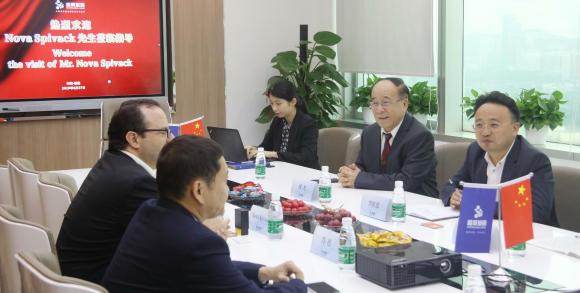 Nova Spivack先生再访LV国际，双方达成战略合作！