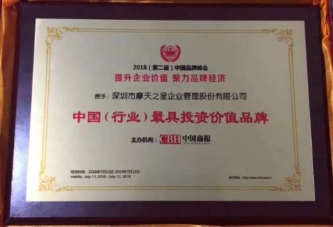 喜讯丨LV国际荣膺中国（行业）最具投资价值品牌